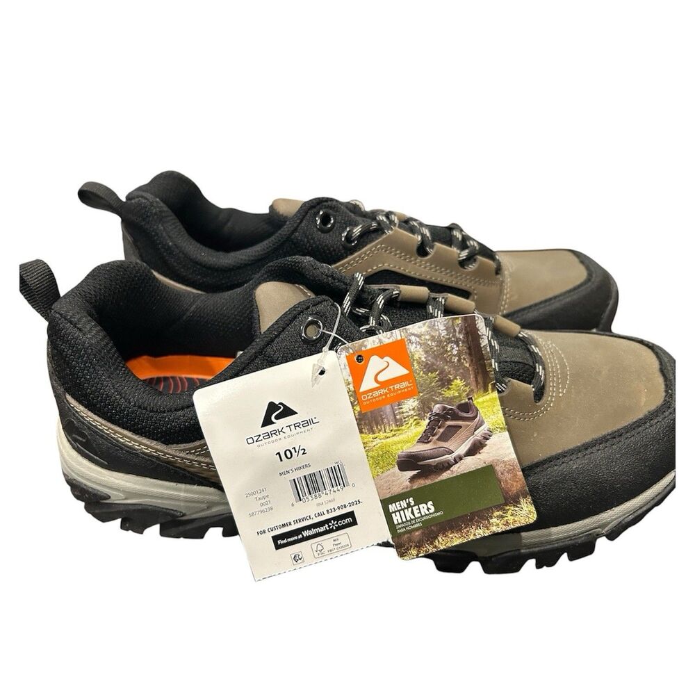Ozark Trail Stone Men's Hiker Taupe Black Size 10.5 *No Box*